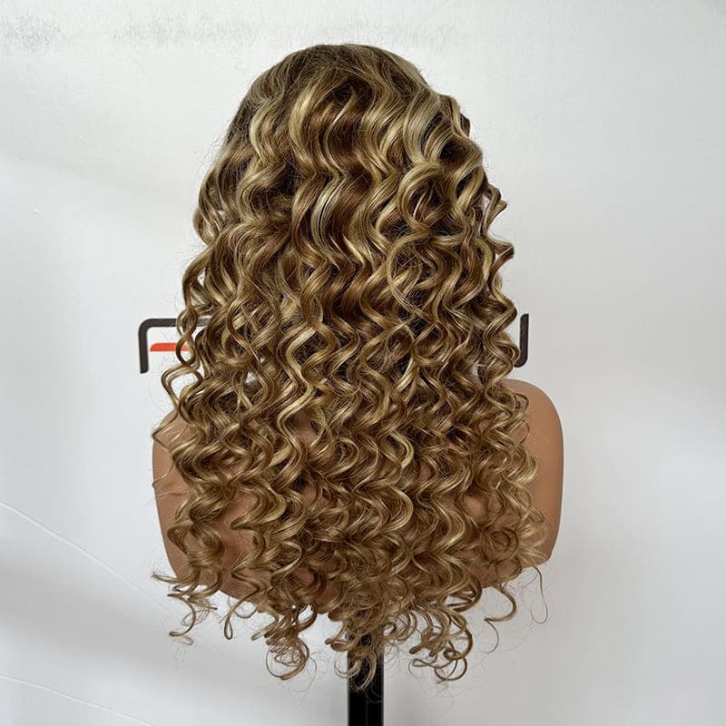 bulk order loose wave highlight wig 24 inch